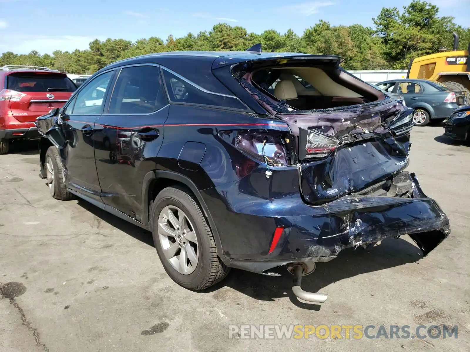 3 Фотография поврежденного автомобиля 2T2BZMCAXKC204335 LEXUS RX 350 BAS 2019