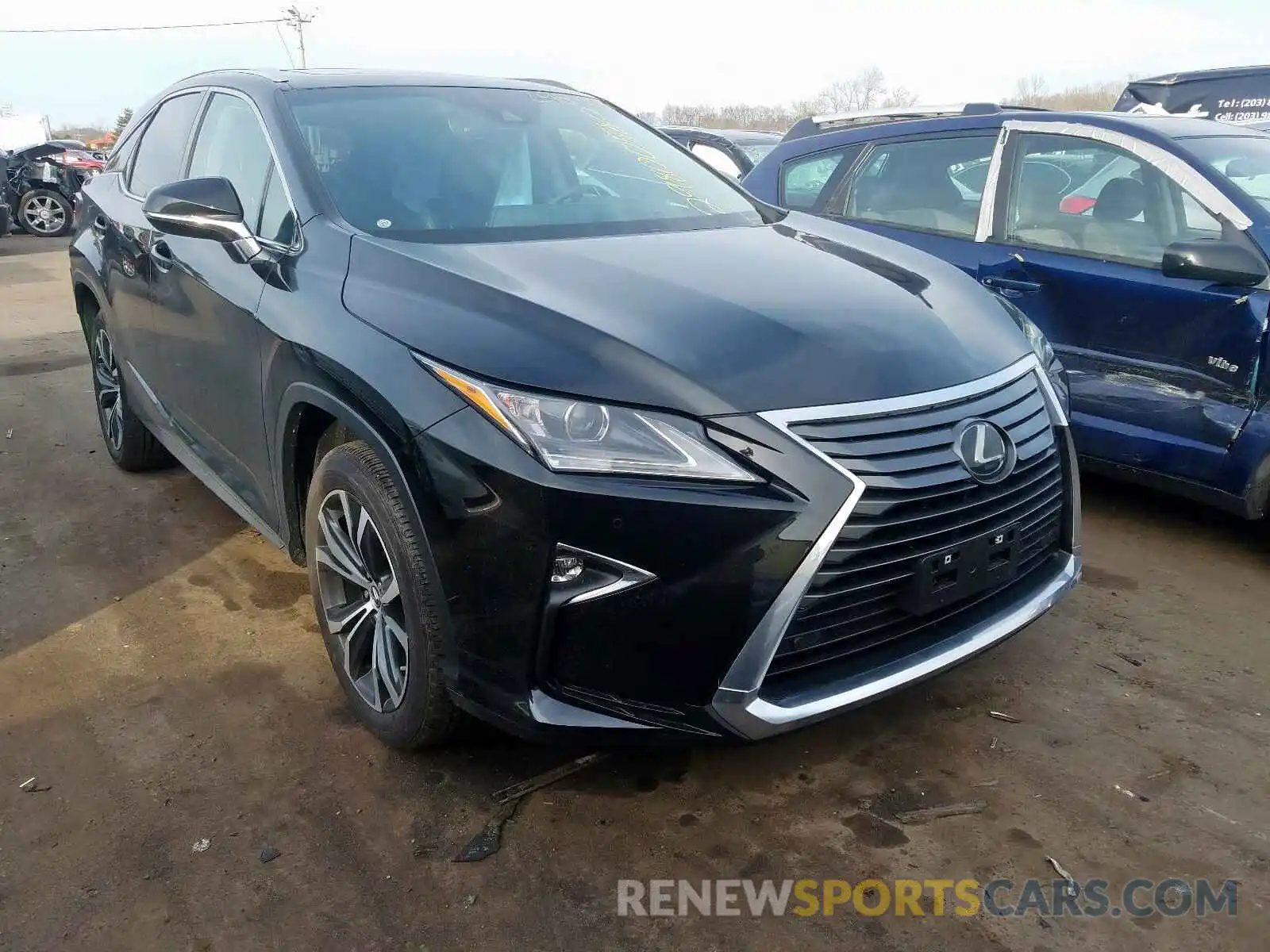 1 Фотография поврежденного автомобиля 2T2BZMCAXKC210233 LEXUS RX 350 BAS 2019