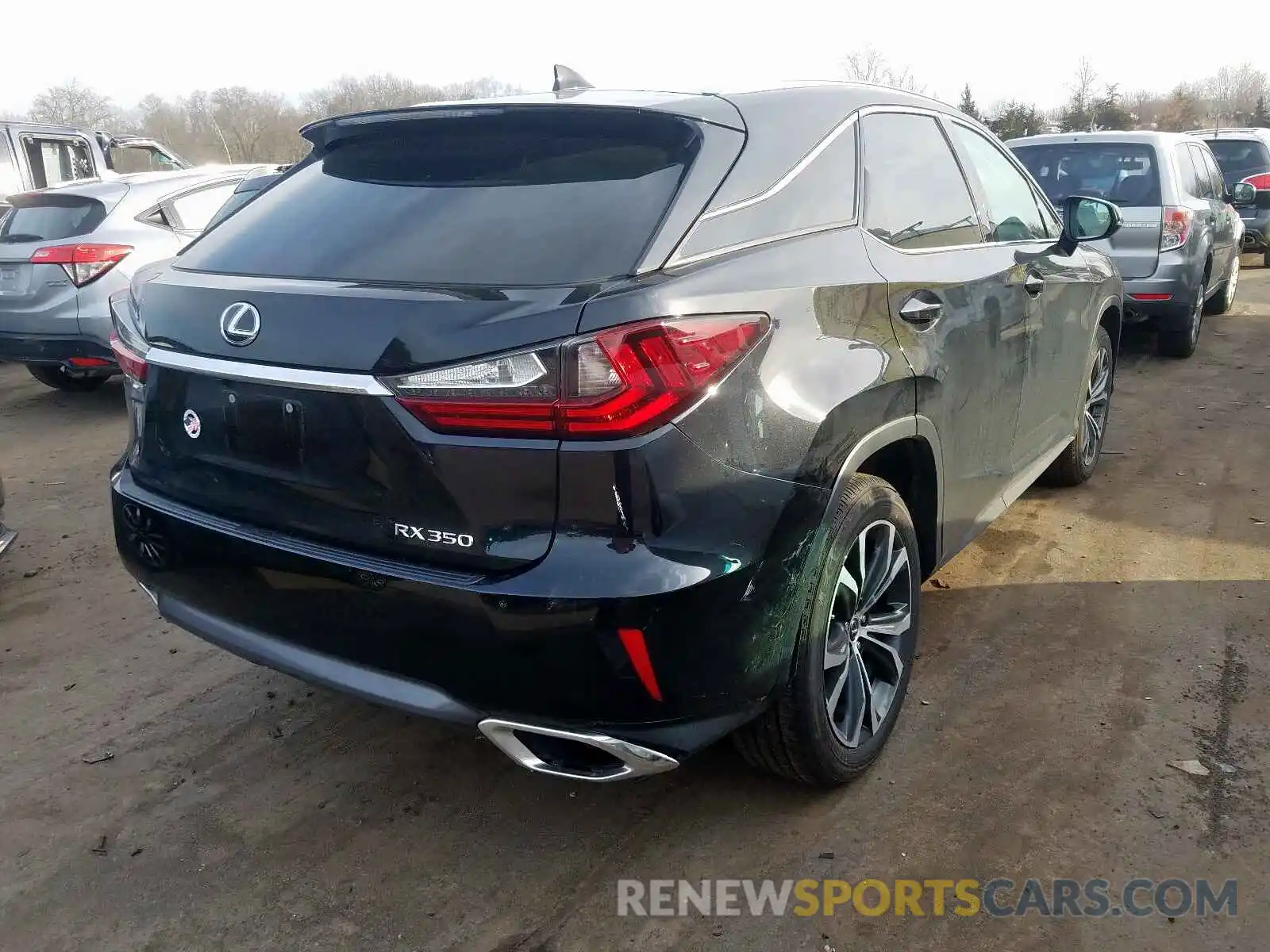 4 Фотография поврежденного автомобиля 2T2BZMCAXKC210233 LEXUS RX 350 BAS 2019