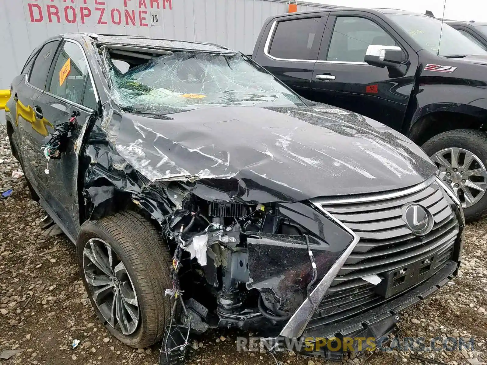 1 Photograph of a damaged car 2T2BZMCAXKC210250 LEXUS RX 350 BAS 2019