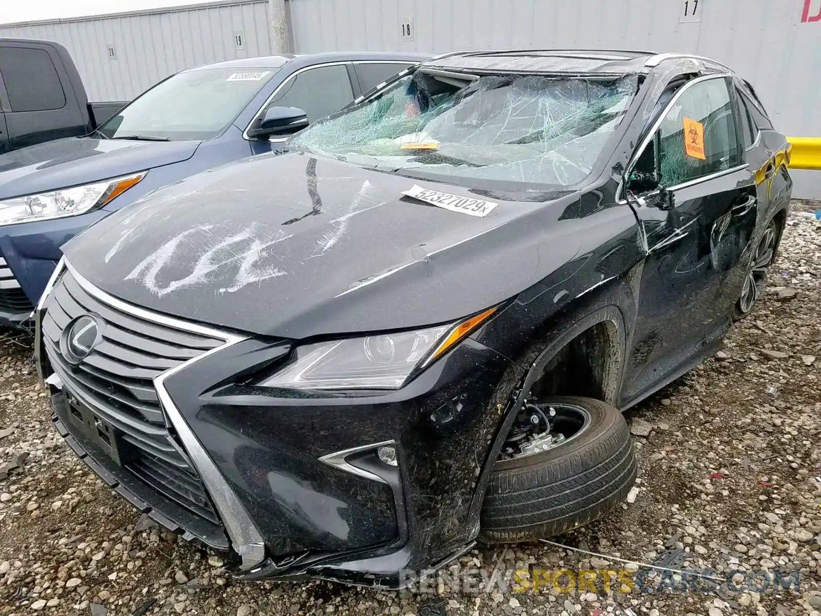 2 Photograph of a damaged car 2T2BZMCAXKC210250 LEXUS RX 350 BAS 2019