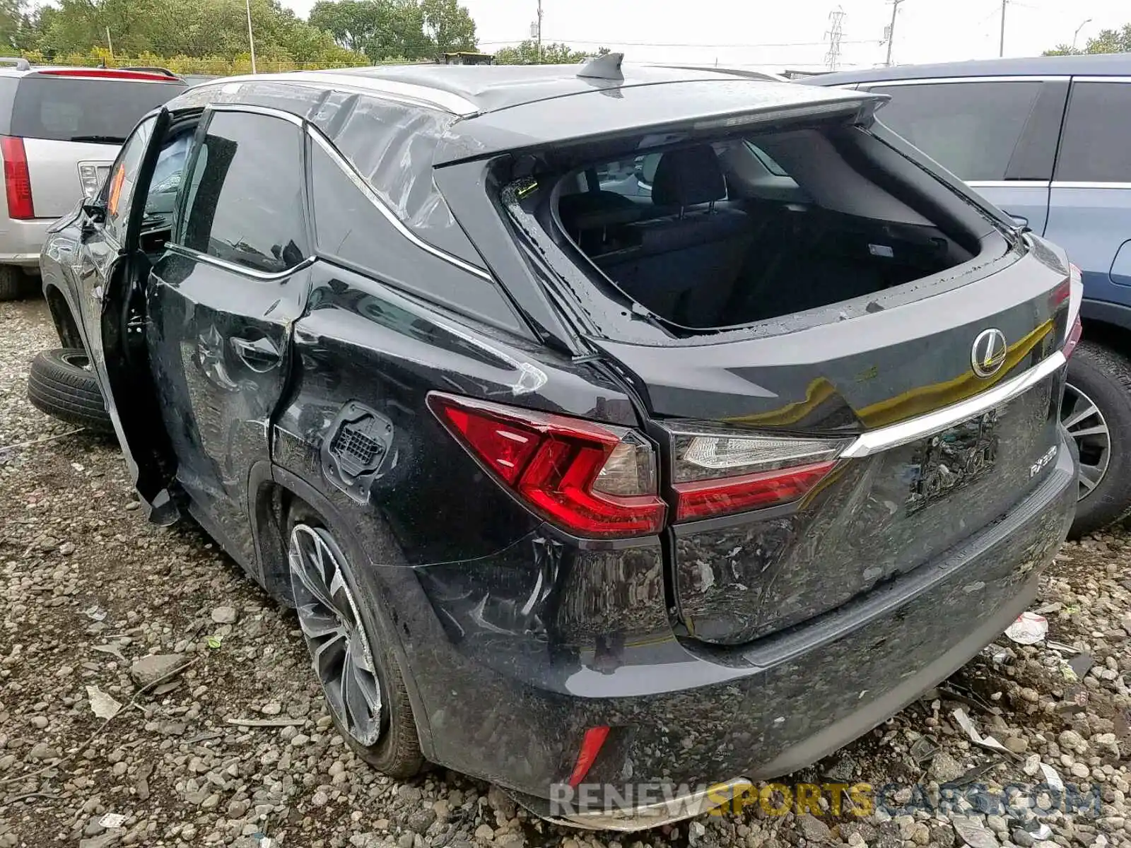 3 Photograph of a damaged car 2T2BZMCAXKC210250 LEXUS RX 350 BAS 2019