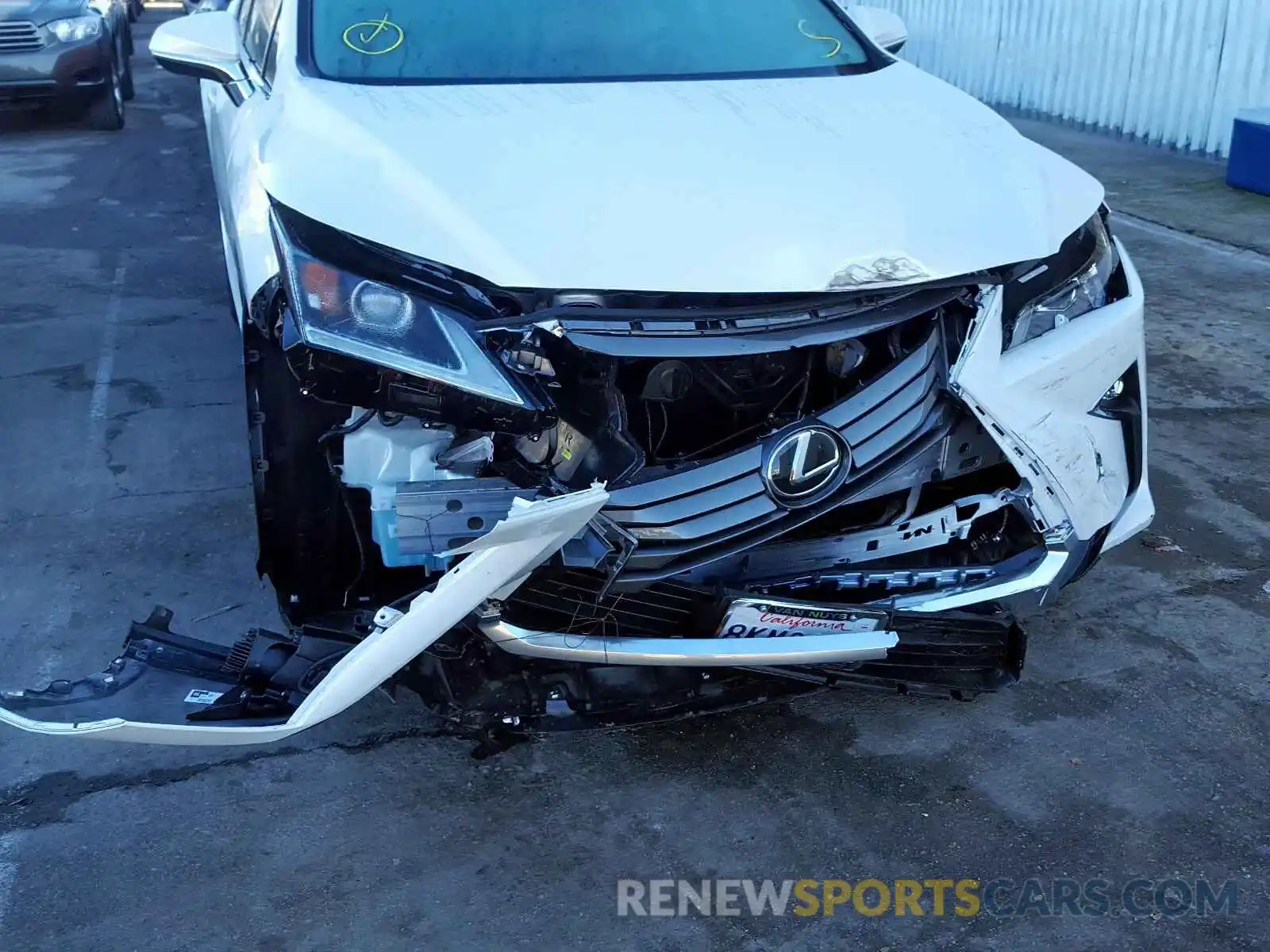 9 Photograph of a damaged car 2T2ZZMCA0KC121365 LEXUS RX 350 BAS 2019