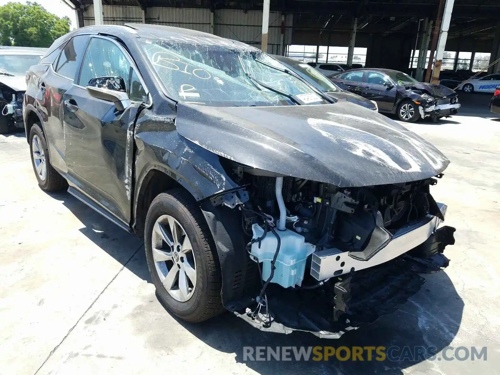 1 Photograph of a damaged car 2T2ZZMCA0KC150669 LEXUS RX 350 BAS 2019