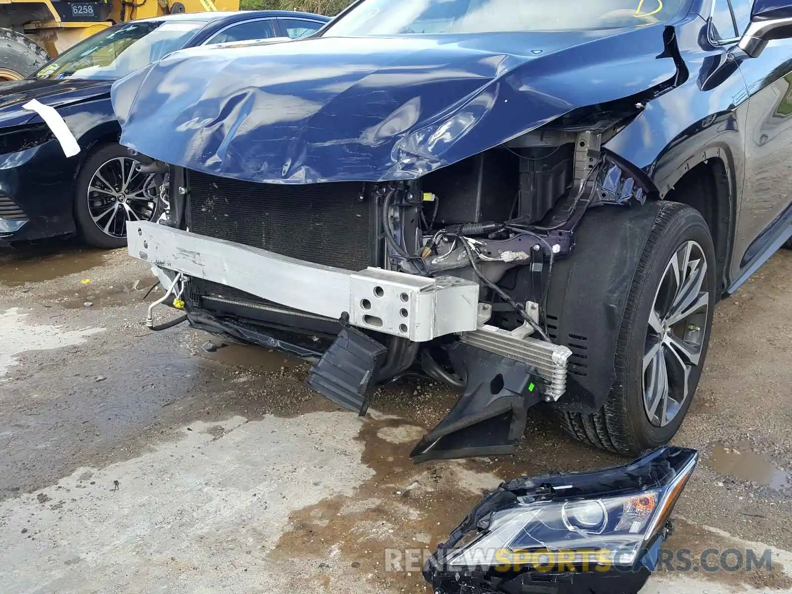 9 Фотография поврежденного автомобиля 2T2ZZMCA1KC119415 LEXUS RX 350 BAS 2019