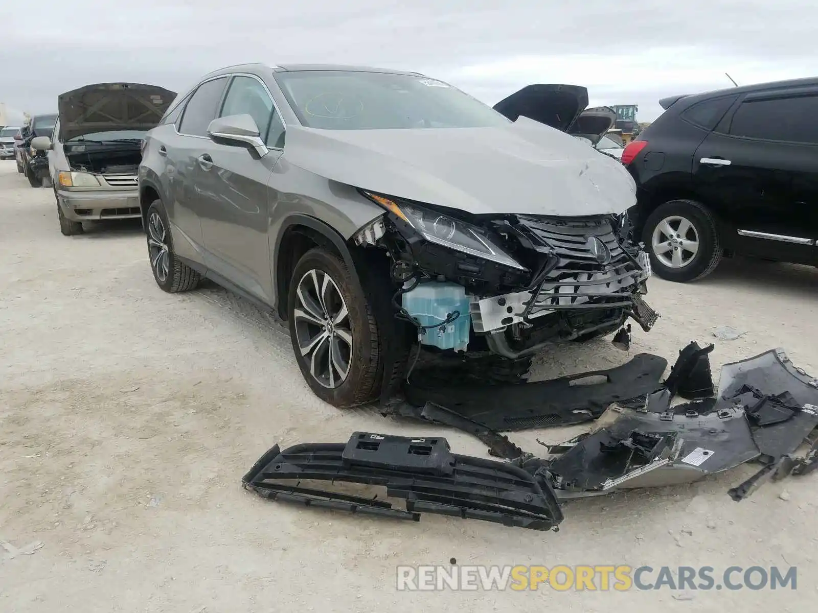 1 Photograph of a damaged car 2T2ZZMCA1KC127692 LEXUS RX 350 BAS 2019