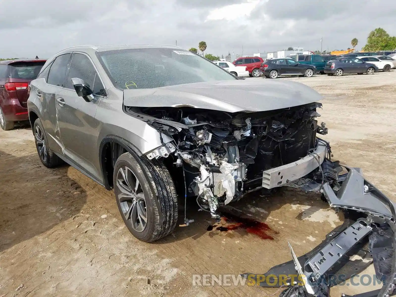 1 Photograph of a damaged car 2T2ZZMCA1KC132276 LEXUS RX 350 BAS 2019