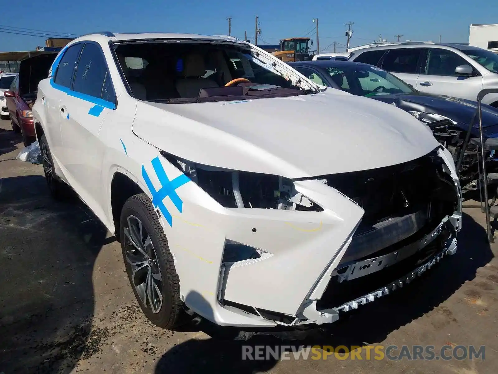 1 Photograph of a damaged car 2T2ZZMCA1KC137784 LEXUS RX 350 BAS 2019
