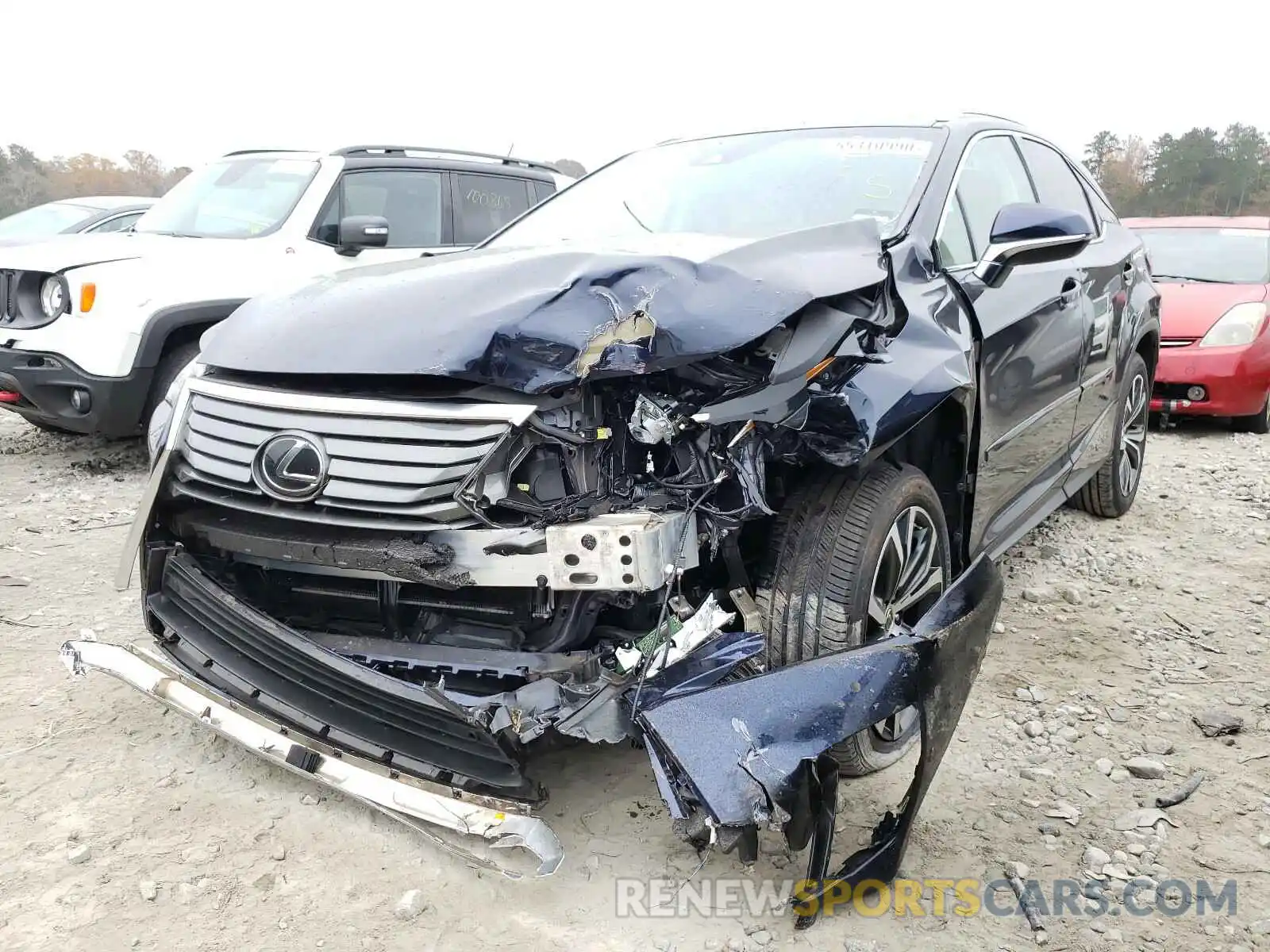 2 Photograph of a damaged car 2T2ZZMCA1KC147800 LEXUS RX 350 BAS 2019