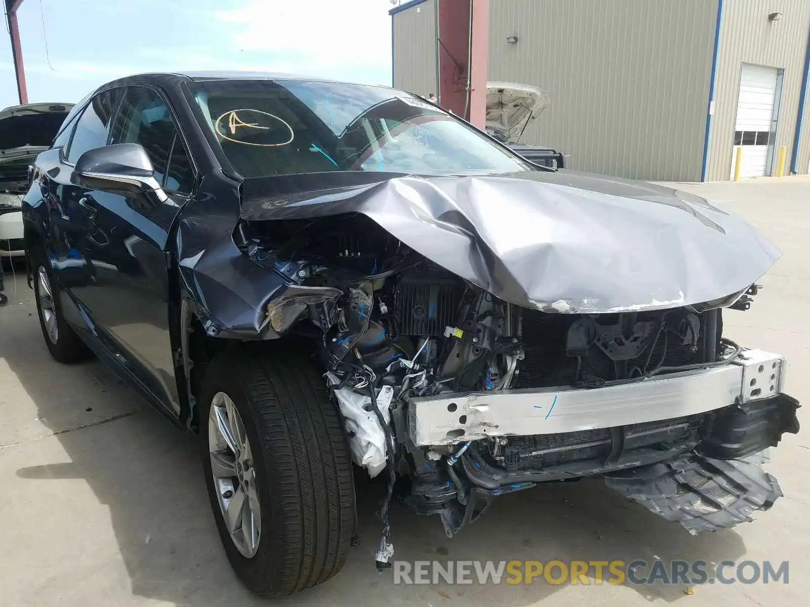 1 Photograph of a damaged car 2T2ZZMCA1KC149059 LEXUS RX 350 BAS 2019