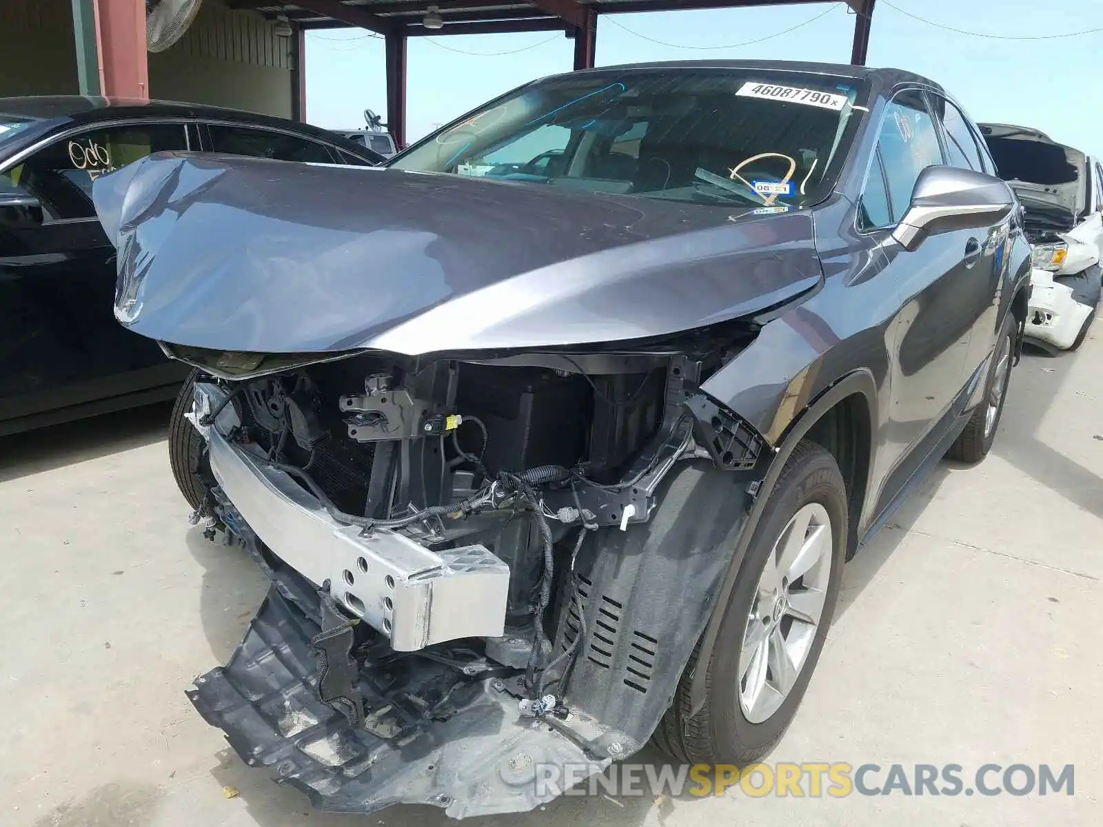 2 Photograph of a damaged car 2T2ZZMCA1KC149059 LEXUS RX 350 BAS 2019