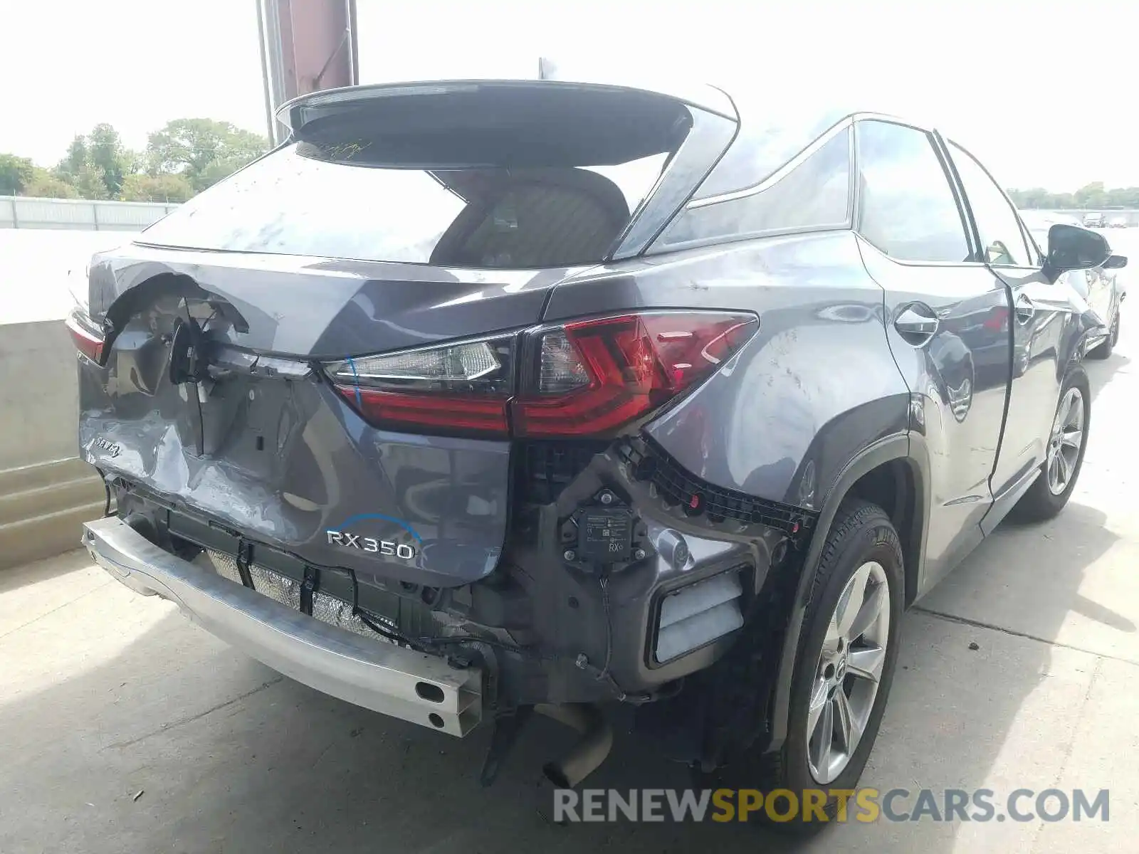 4 Photograph of a damaged car 2T2ZZMCA1KC149059 LEXUS RX 350 BAS 2019