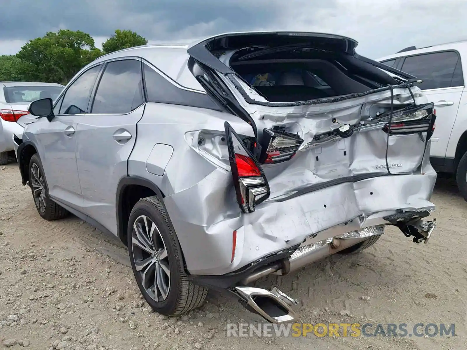 3 Photograph of a damaged car 2T2ZZMCA2KC125093 LEXUS RX 350 BAS 2019