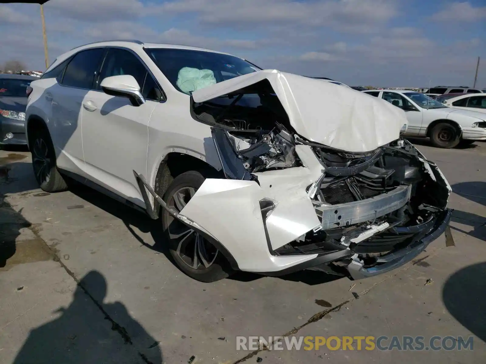 1 Photograph of a damaged car 2T2ZZMCA2KC125952 LEXUS RX 350 BAS 2019