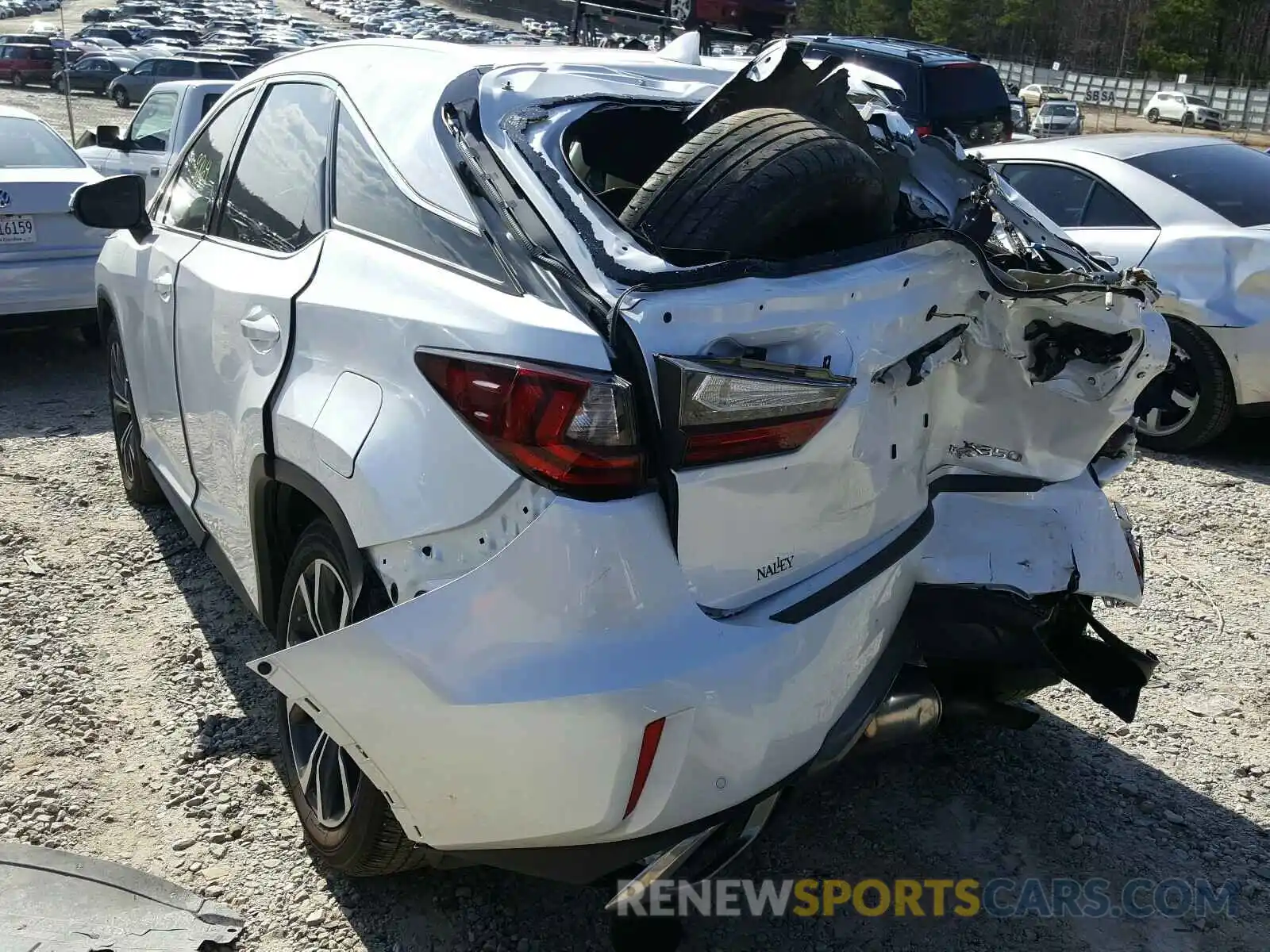 3 Photograph of a damaged car 2T2ZZMCA2KC139415 LEXUS RX 350 BAS 2019