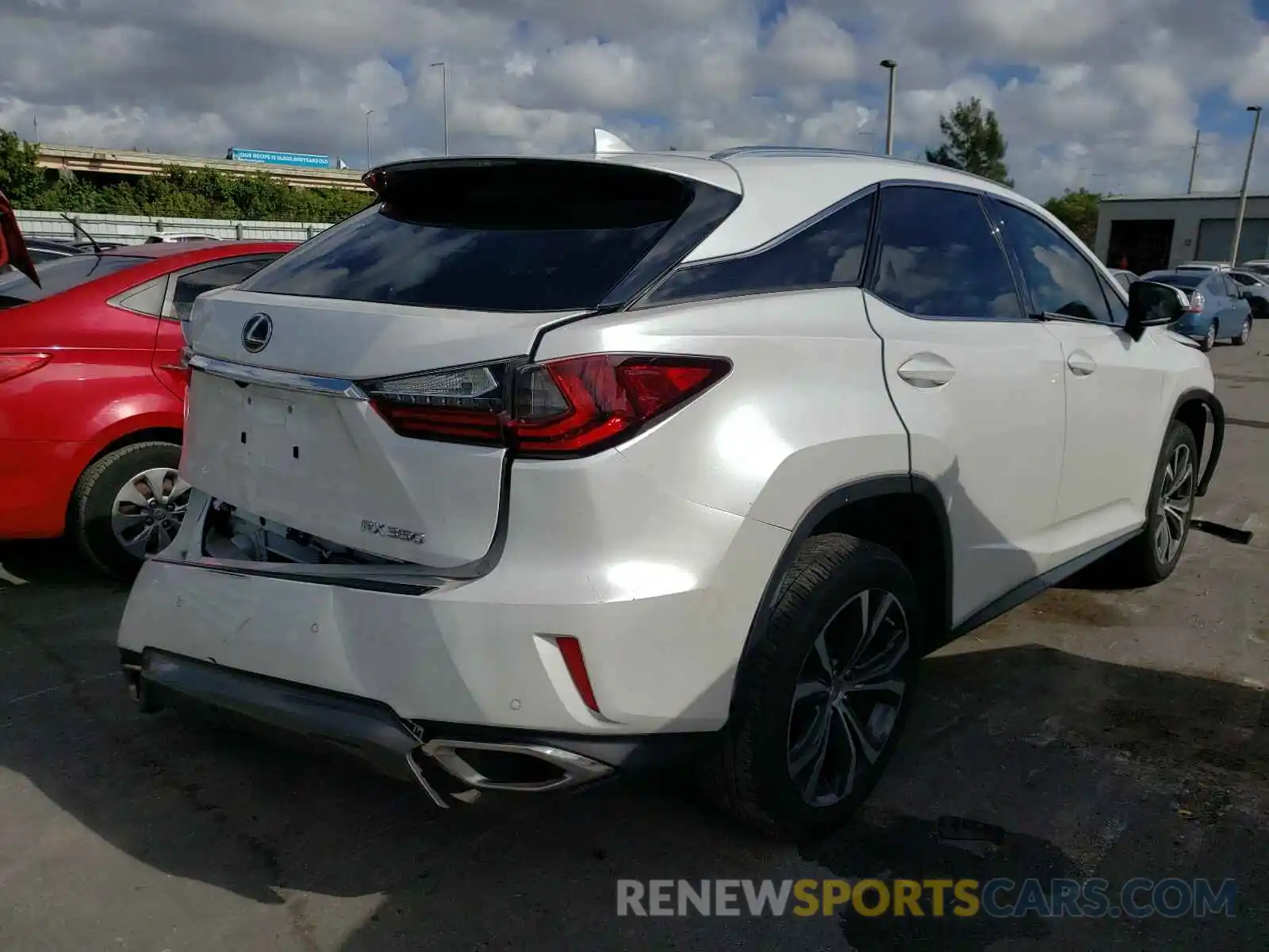 4 Photograph of a damaged car 2T2ZZMCA2KC140208 LEXUS RX 350 BAS 2019