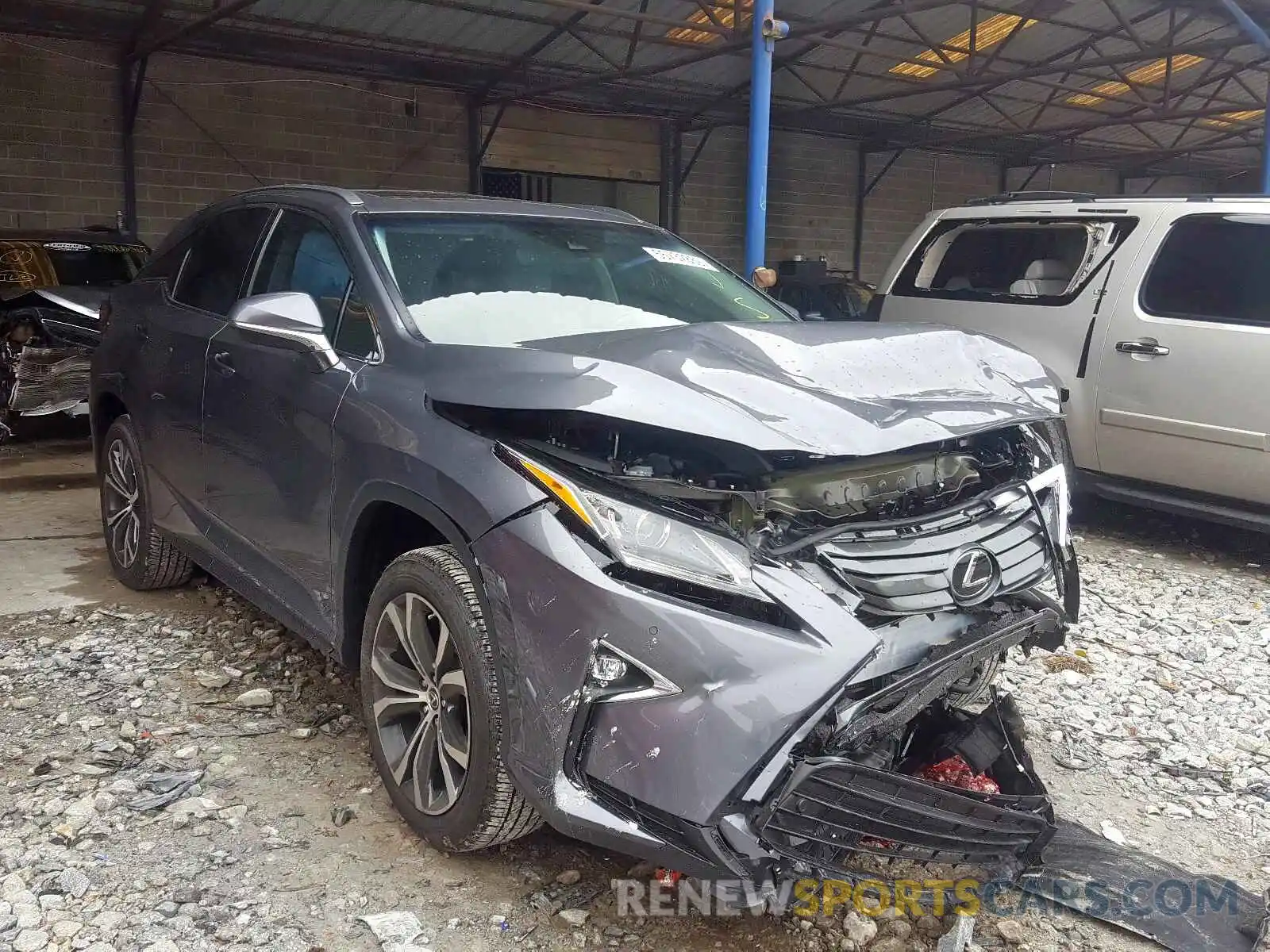 1 Photograph of a damaged car 2T2ZZMCA2KC141584 LEXUS RX 350 BAS 2019