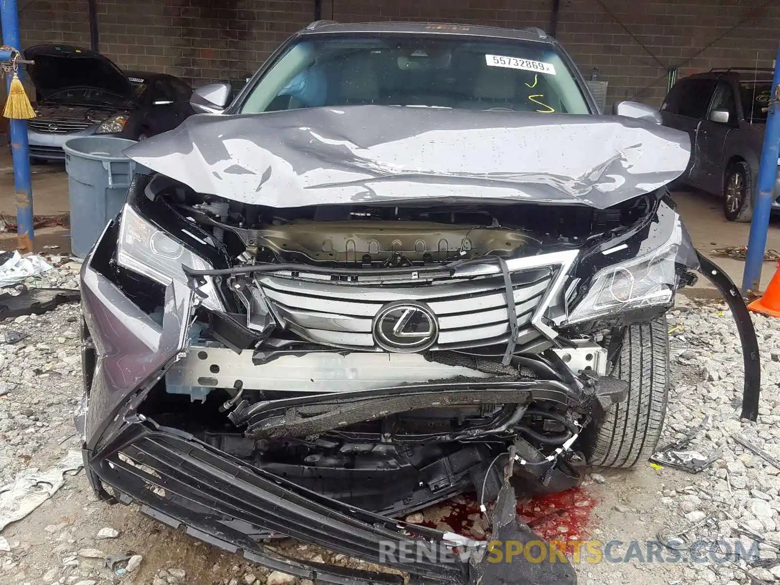 9 Photograph of a damaged car 2T2ZZMCA2KC141584 LEXUS RX 350 BAS 2019