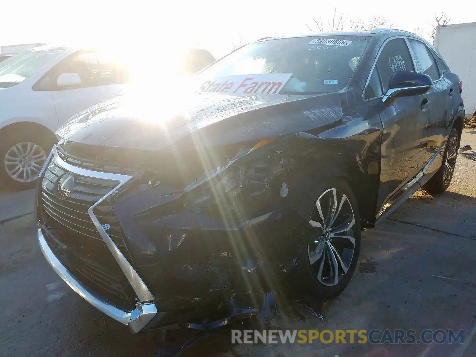 2 Photograph of a damaged car 2T2ZZMCA2KC143206 LEXUS RX 350 BAS 2019