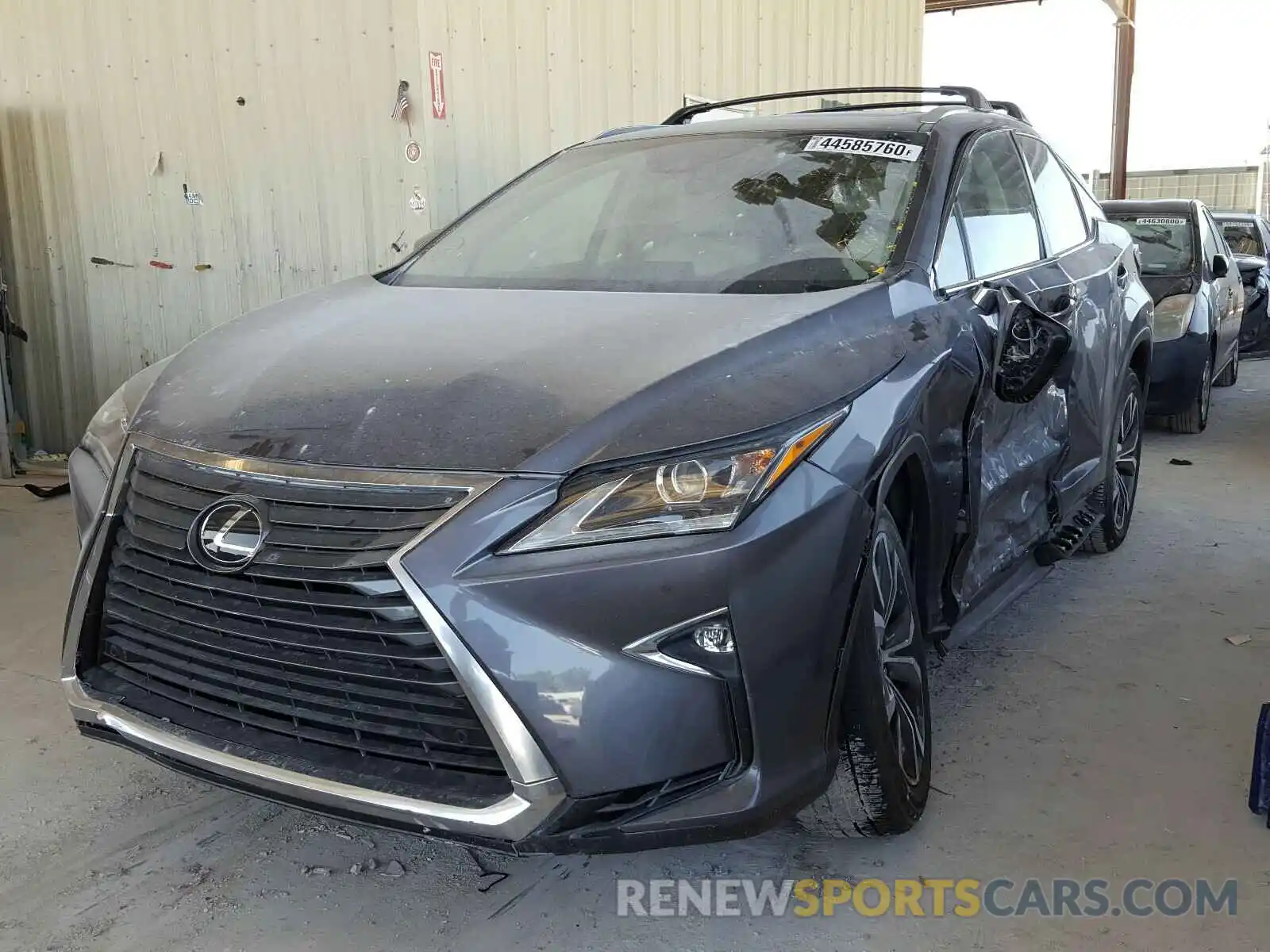 2 Photograph of a damaged car 2T2ZZMCA2KC143660 LEXUS RX 350 BAS 2019