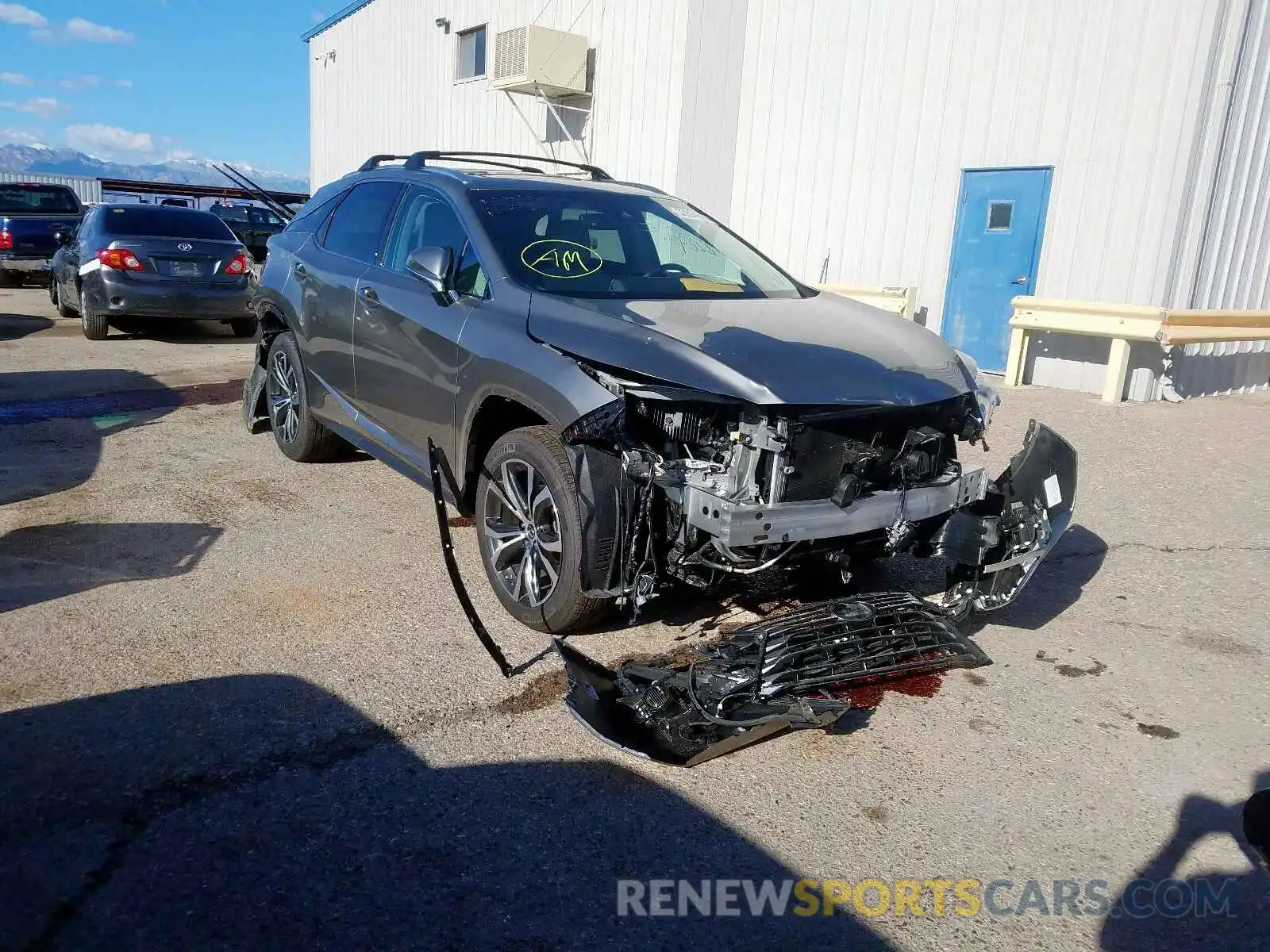 1 Photograph of a damaged car 2T2ZZMCA2KC149751 LEXUS RX 350 BAS 2019