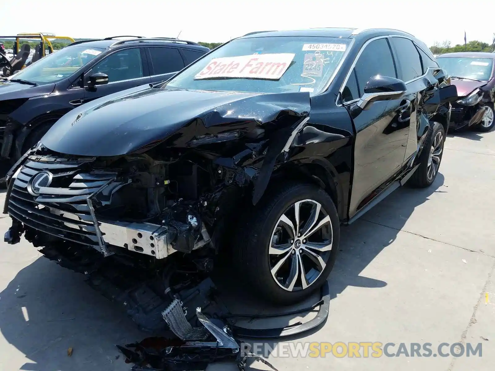 9 Photograph of a damaged car 2T2ZZMCA3KC124373 LEXUS RX 350 BAS 2019