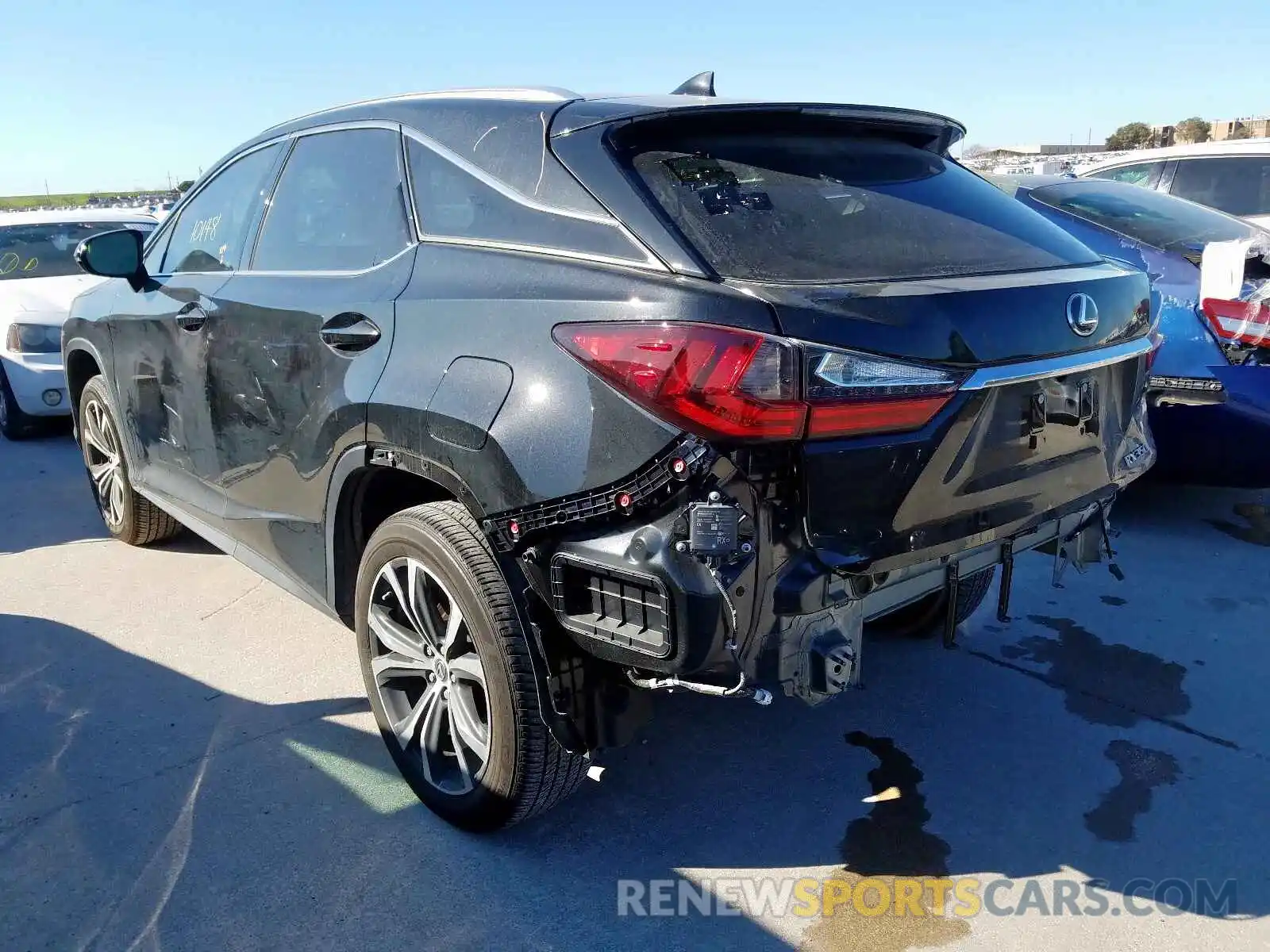 3 Photograph of a damaged car 2T2ZZMCA3KC138189 LEXUS RX 350 BAS 2019