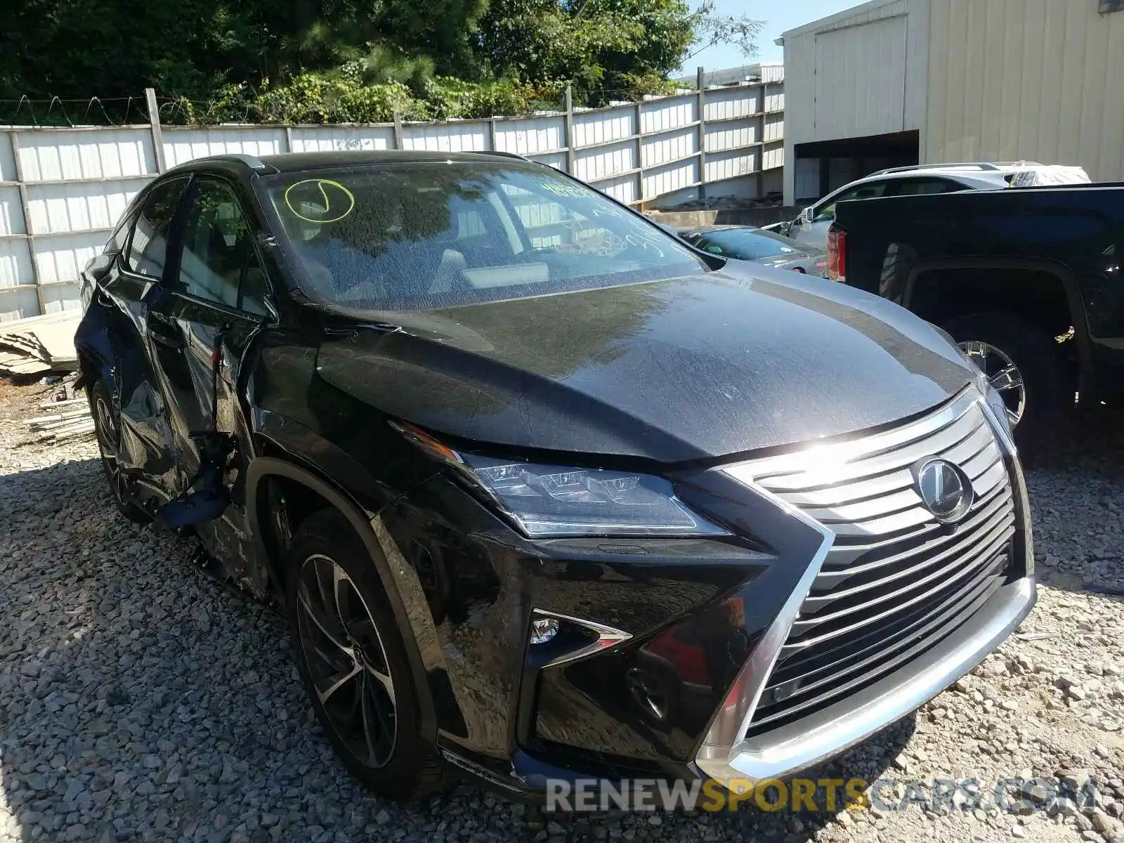 1 Photograph of a damaged car 2T2ZZMCA3KC143375 LEXUS RX 350 BAS 2019