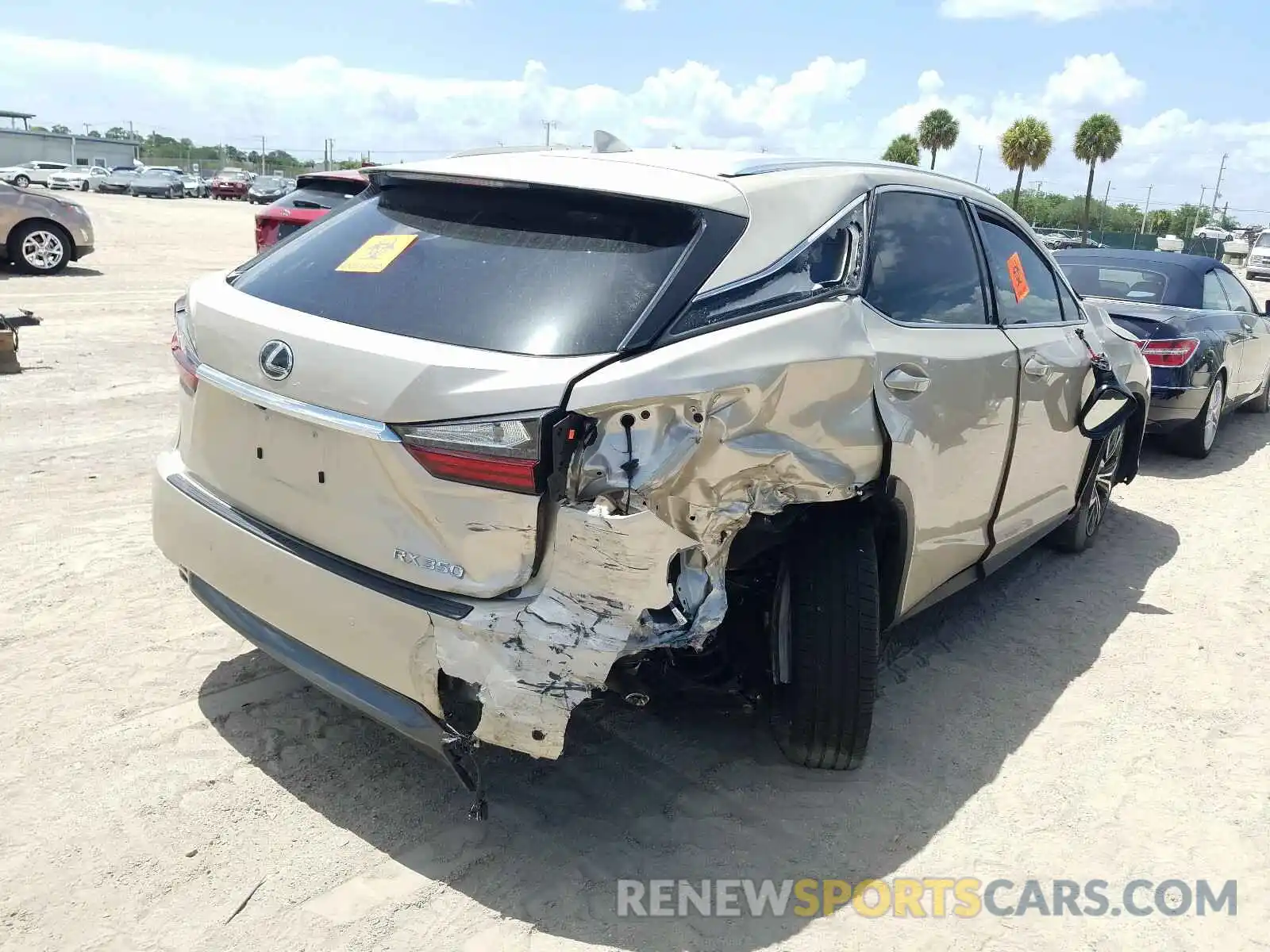 4 Photograph of a damaged car 2T2ZZMCA3KC150665 LEXUS RX 350 BAS 2019