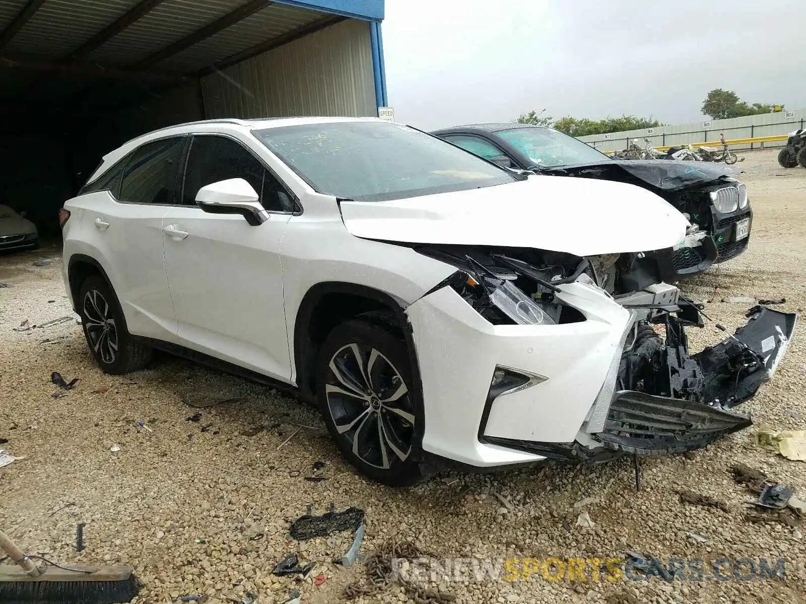 1 Photograph of a damaged car 2T2ZZMCA4KC122244 LEXUS RX 350 BAS 2019