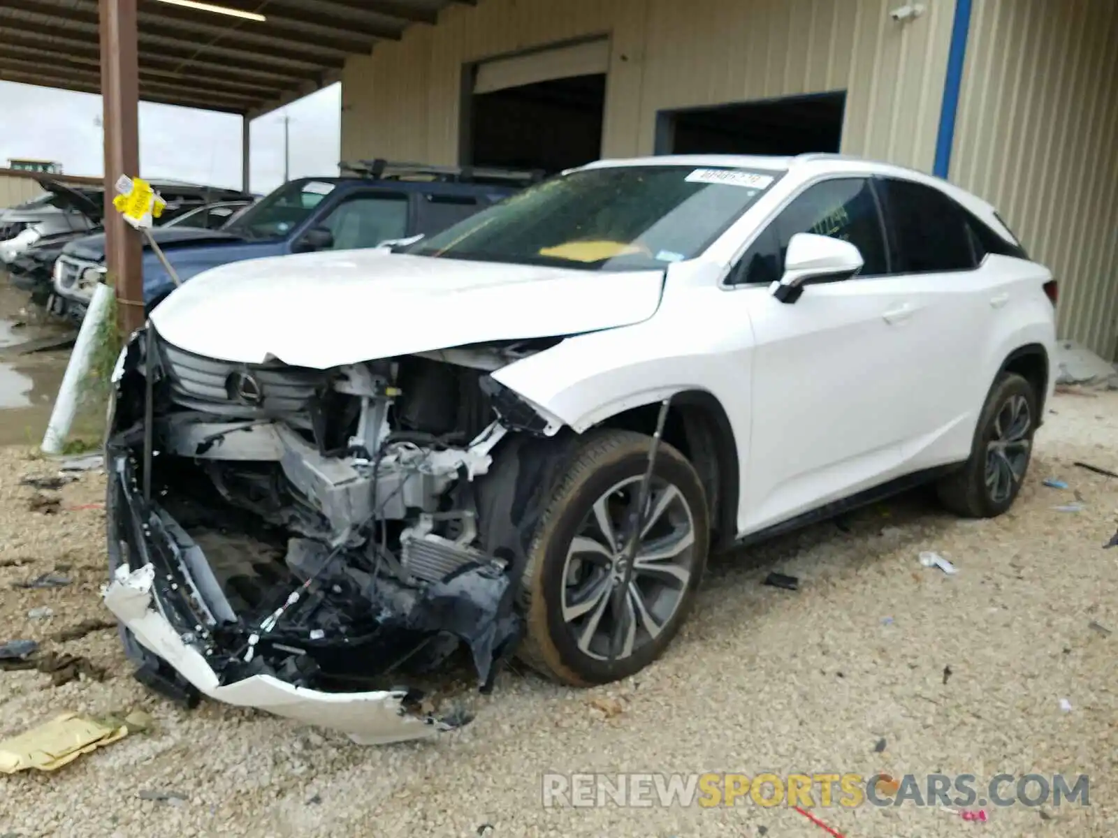 2 Photograph of a damaged car 2T2ZZMCA4KC122244 LEXUS RX 350 BAS 2019