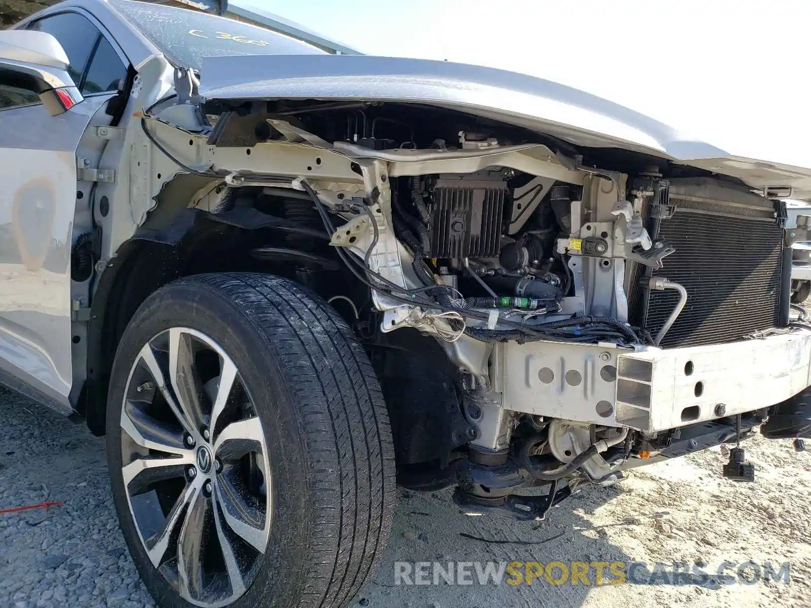 9 Photograph of a damaged car 2T2ZZMCA4KC126424 LEXUS RX 350 BAS 2019