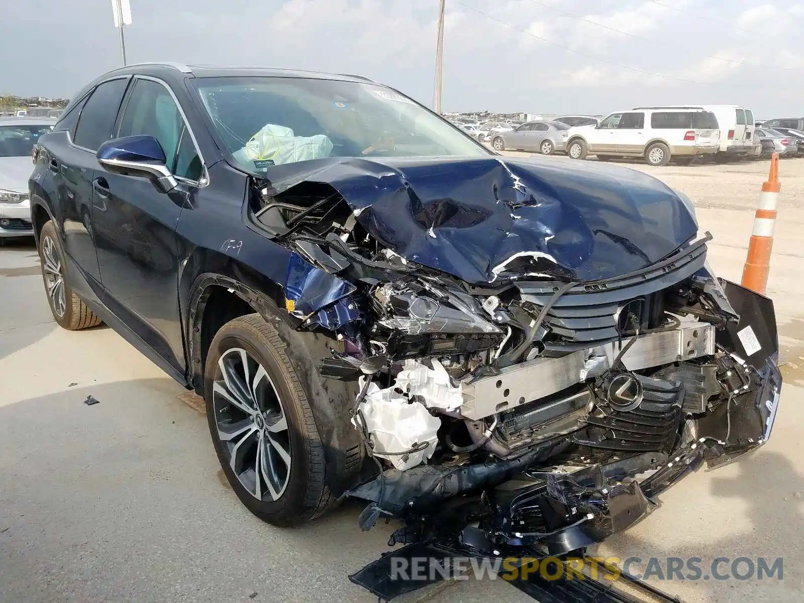 1 Photograph of a damaged car 2T2ZZMCA4KC127508 LEXUS RX 350 BAS 2019