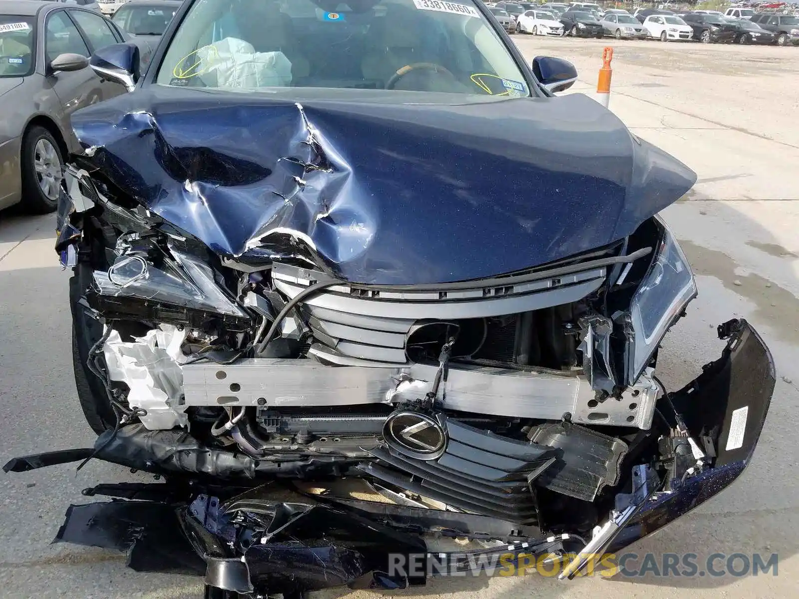 7 Photograph of a damaged car 2T2ZZMCA4KC127508 LEXUS RX 350 BAS 2019