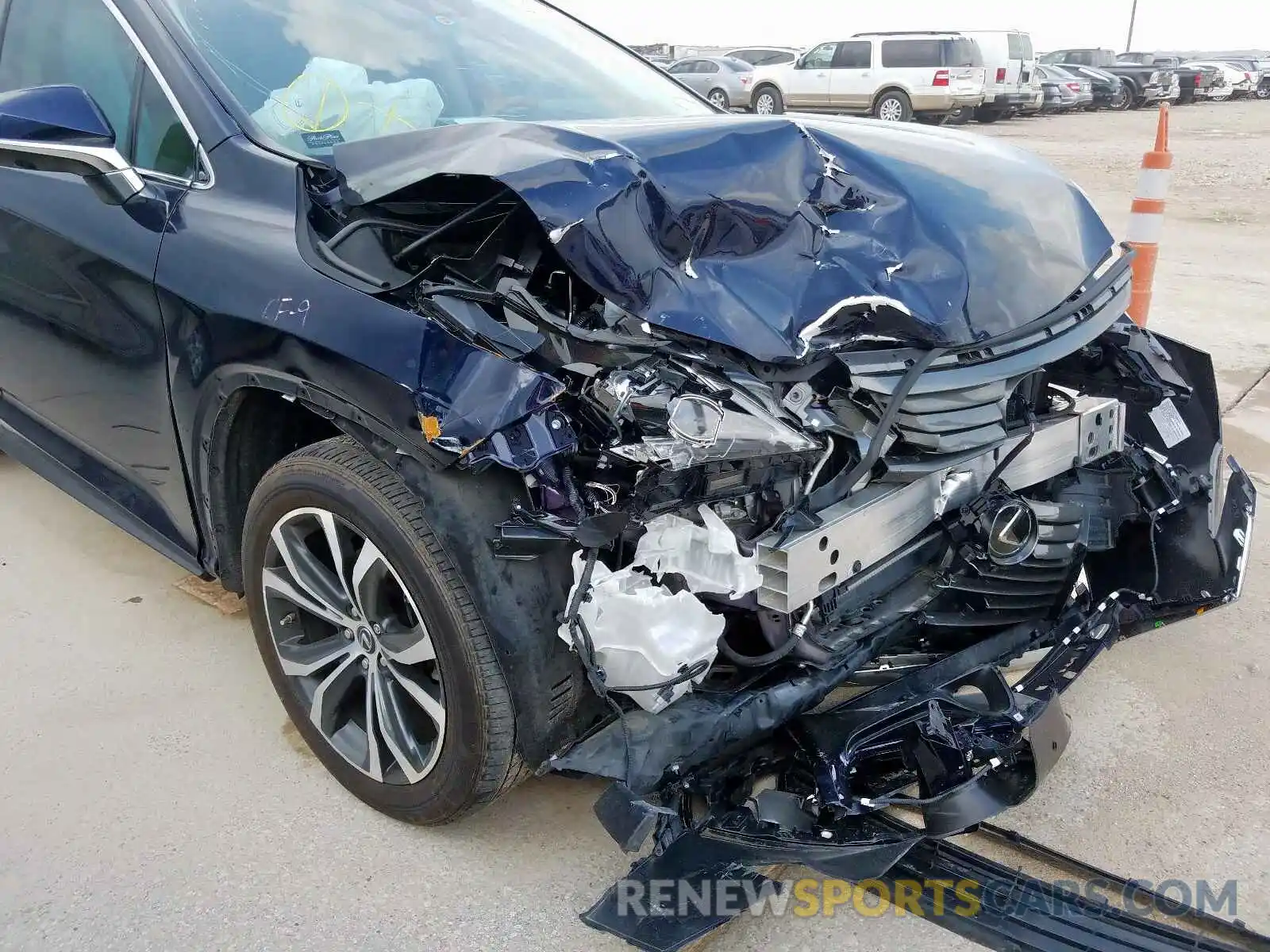 9 Photograph of a damaged car 2T2ZZMCA4KC127508 LEXUS RX 350 BAS 2019