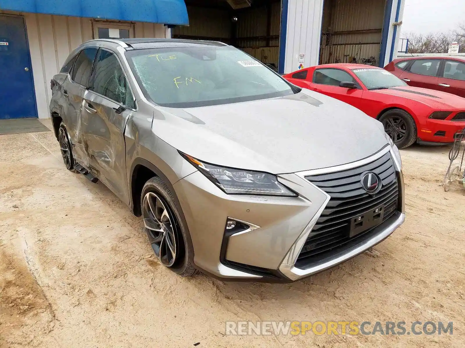 1 Фотография поврежденного автомобиля 2T2ZZMCA4KC137777 LEXUS RX 350 BAS 2019