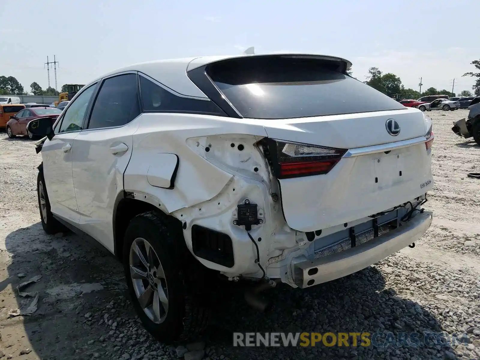 3 Photograph of a damaged car 2T2ZZMCA4KC142784 LEXUS RX 350 BAS 2019