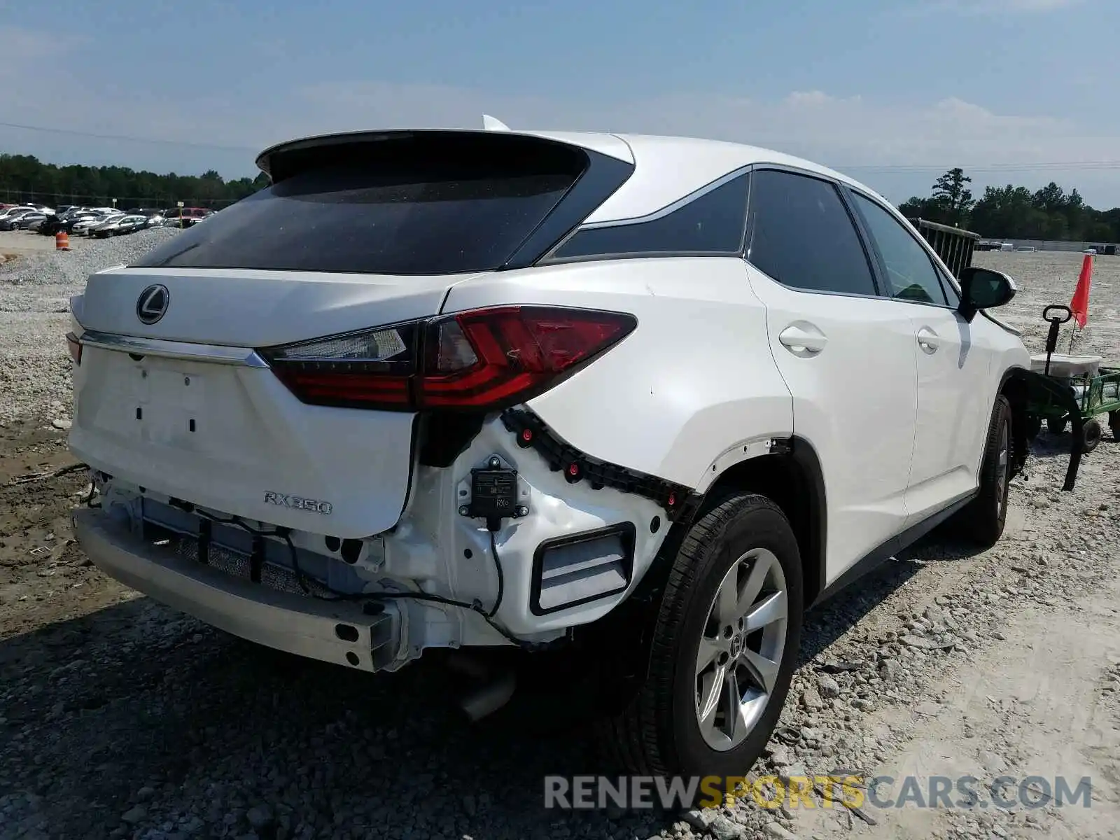 4 Photograph of a damaged car 2T2ZZMCA4KC142784 LEXUS RX 350 BAS 2019