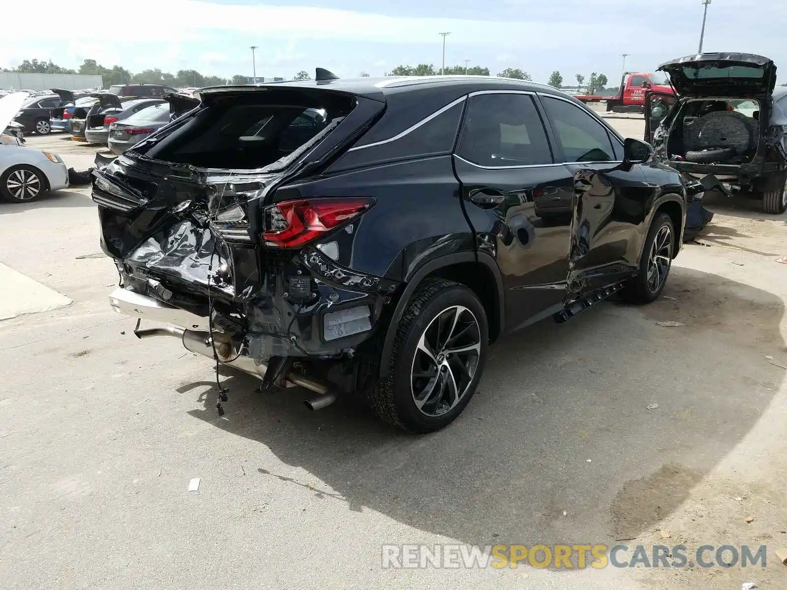 4 Фотография поврежденного автомобиля 2T2ZZMCA4KC147225 LEXUS RX 350 BAS 2019