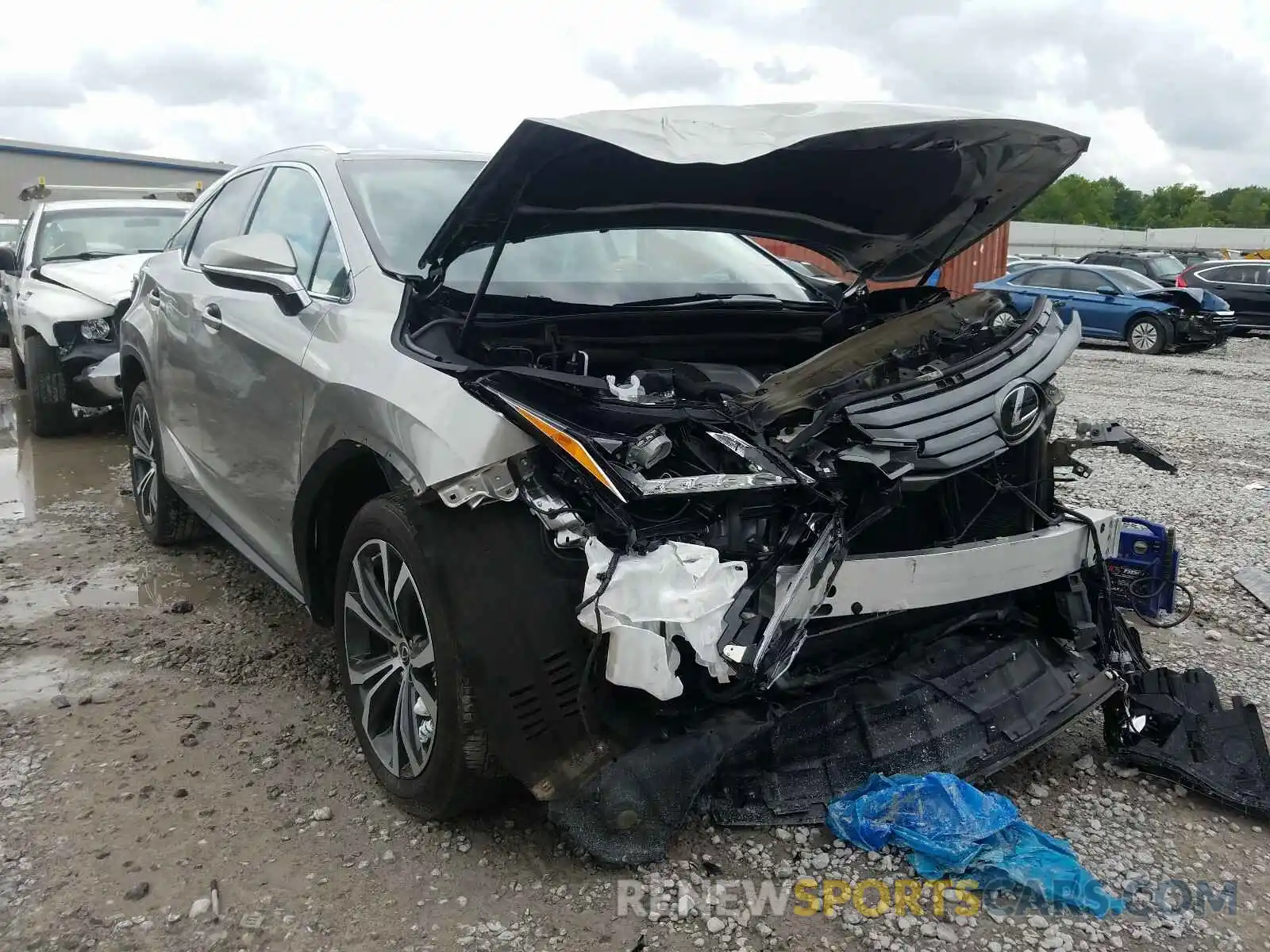 1 Photograph of a damaged car 2T2ZZMCA5KC120051 LEXUS RX 350 BAS 2019