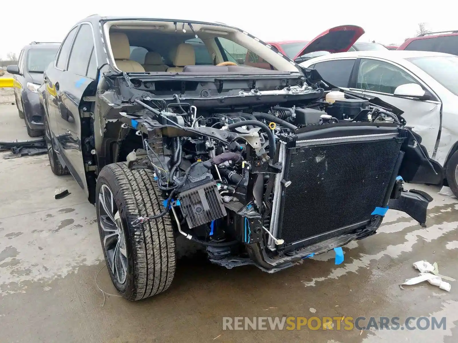 1 Фотография поврежденного автомобиля 2T2ZZMCA6KC117532 LEXUS RX 350 BAS 2019