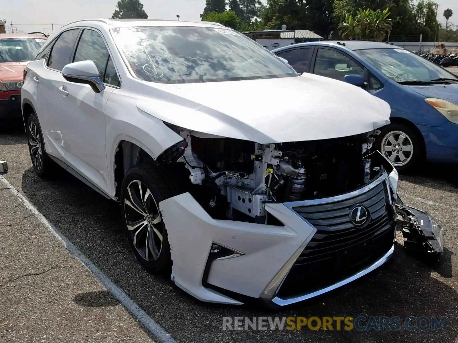 1 Photograph of a damaged car 2T2ZZMCA6KC117885 LEXUS RX 350 BAS 2019