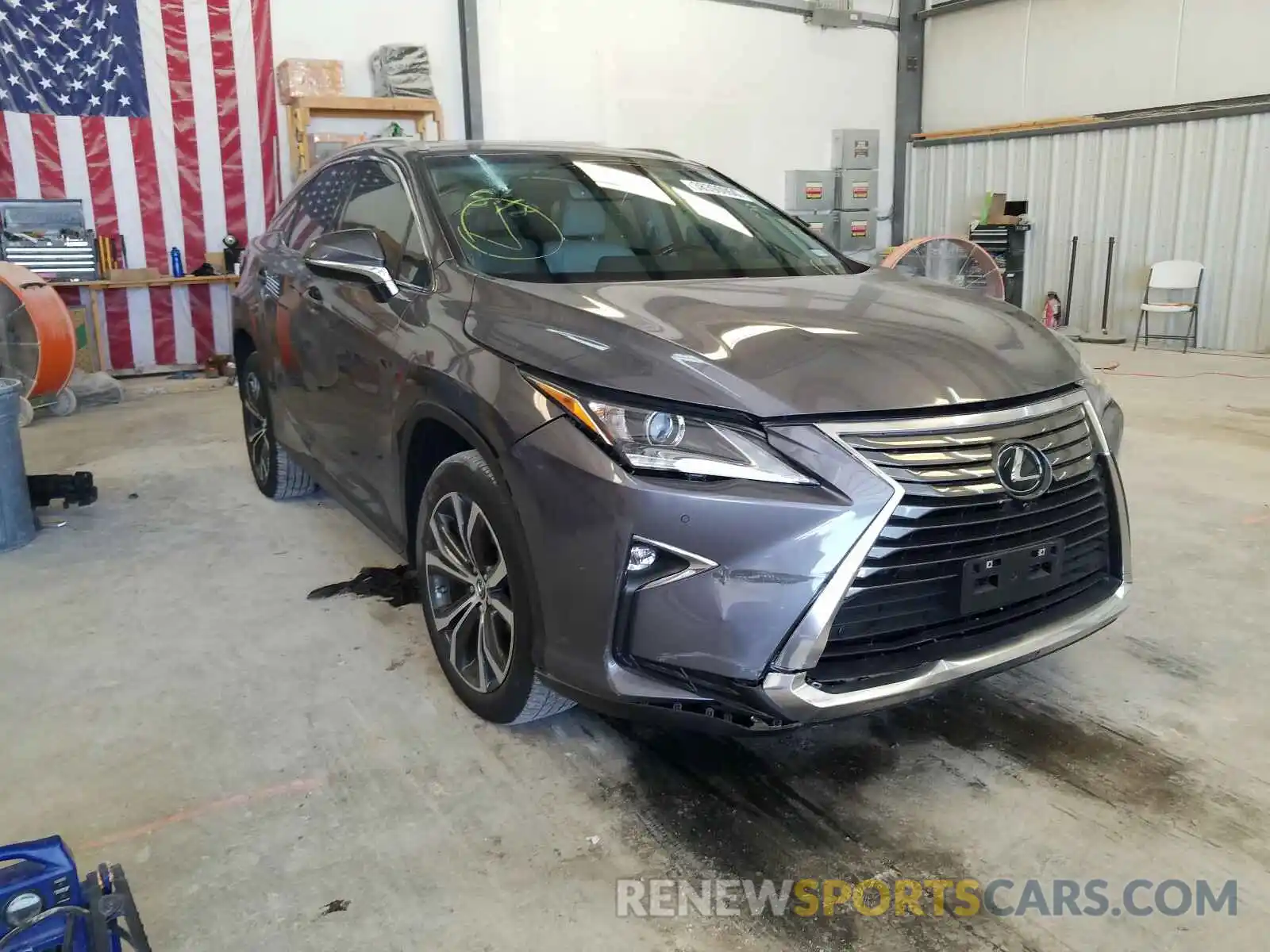 1 Photograph of a damaged car 2T2ZZMCA6KC123119 LEXUS RX 350 BAS 2019