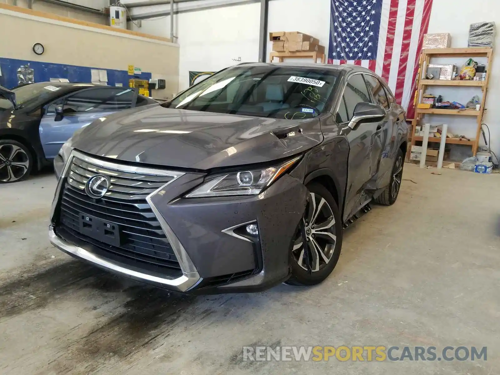 2 Photograph of a damaged car 2T2ZZMCA6KC123119 LEXUS RX 350 BAS 2019