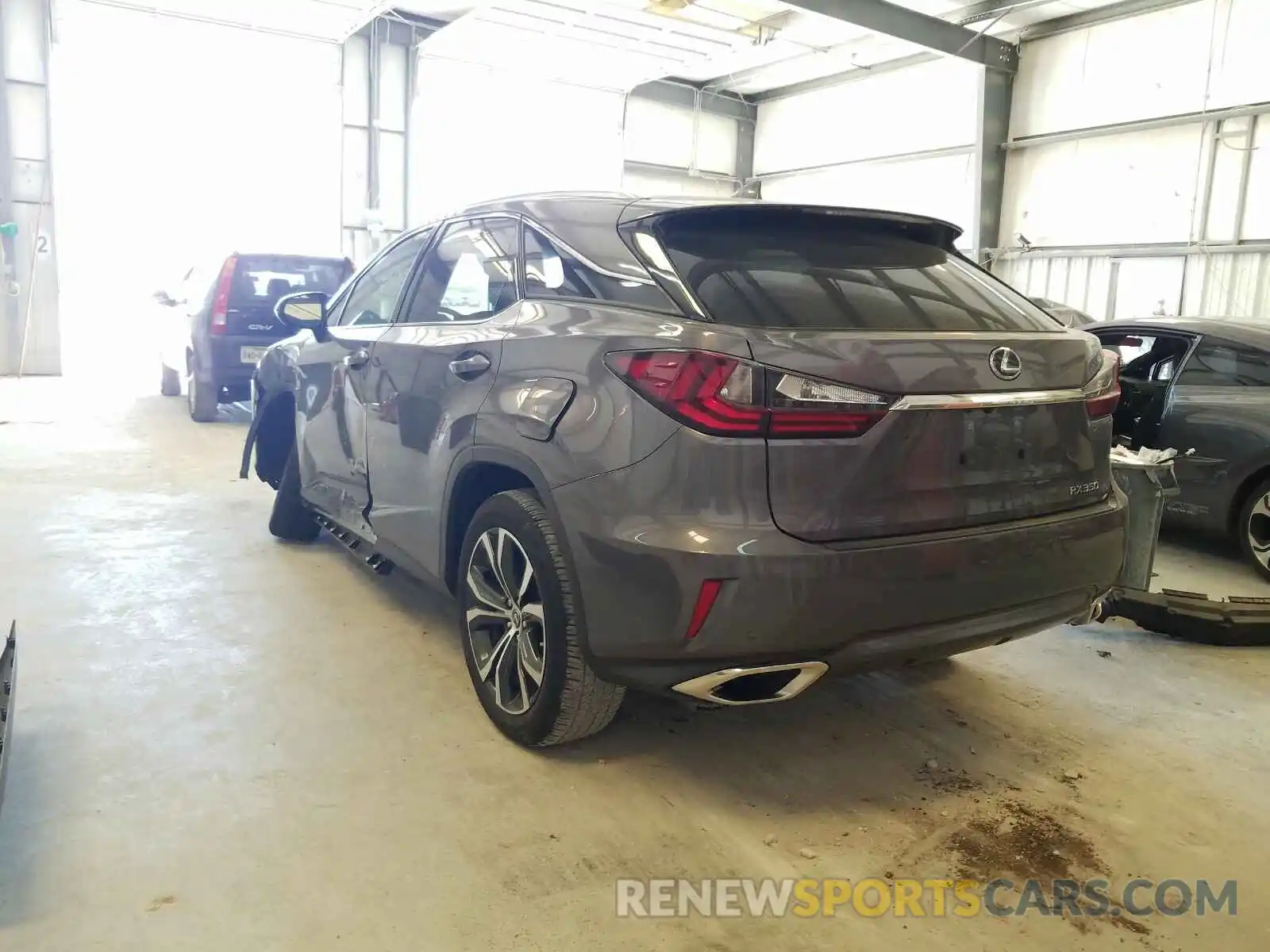 3 Photograph of a damaged car 2T2ZZMCA6KC123119 LEXUS RX 350 BAS 2019