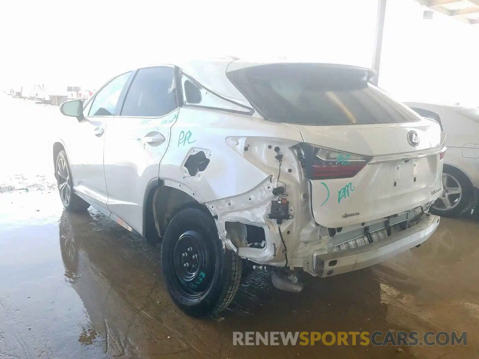3 Photograph of a damaged car 2T2ZZMCA6KC135027 LEXUS RX 350 BAS 2019