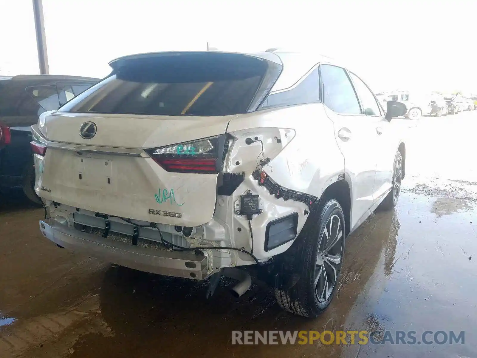 4 Photograph of a damaged car 2T2ZZMCA6KC135027 LEXUS RX 350 BAS 2019