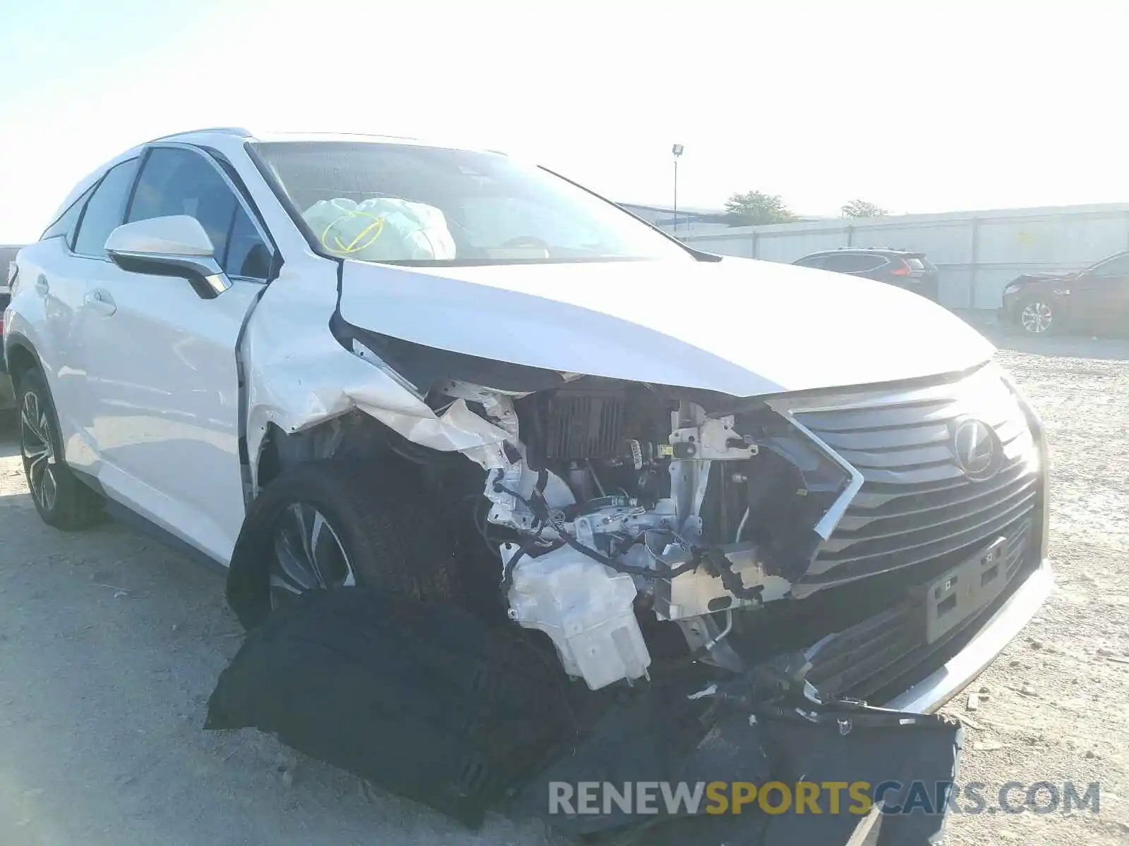 1 Photograph of a damaged car 2T2ZZMCA6KC135335 LEXUS RX 350 BAS 2019