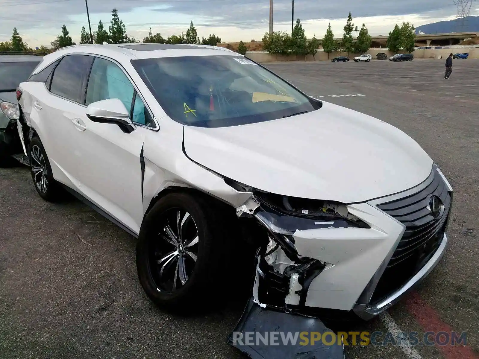 1 Photograph of a damaged car 2T2ZZMCA6KC137022 LEXUS RX 350 BAS 2019