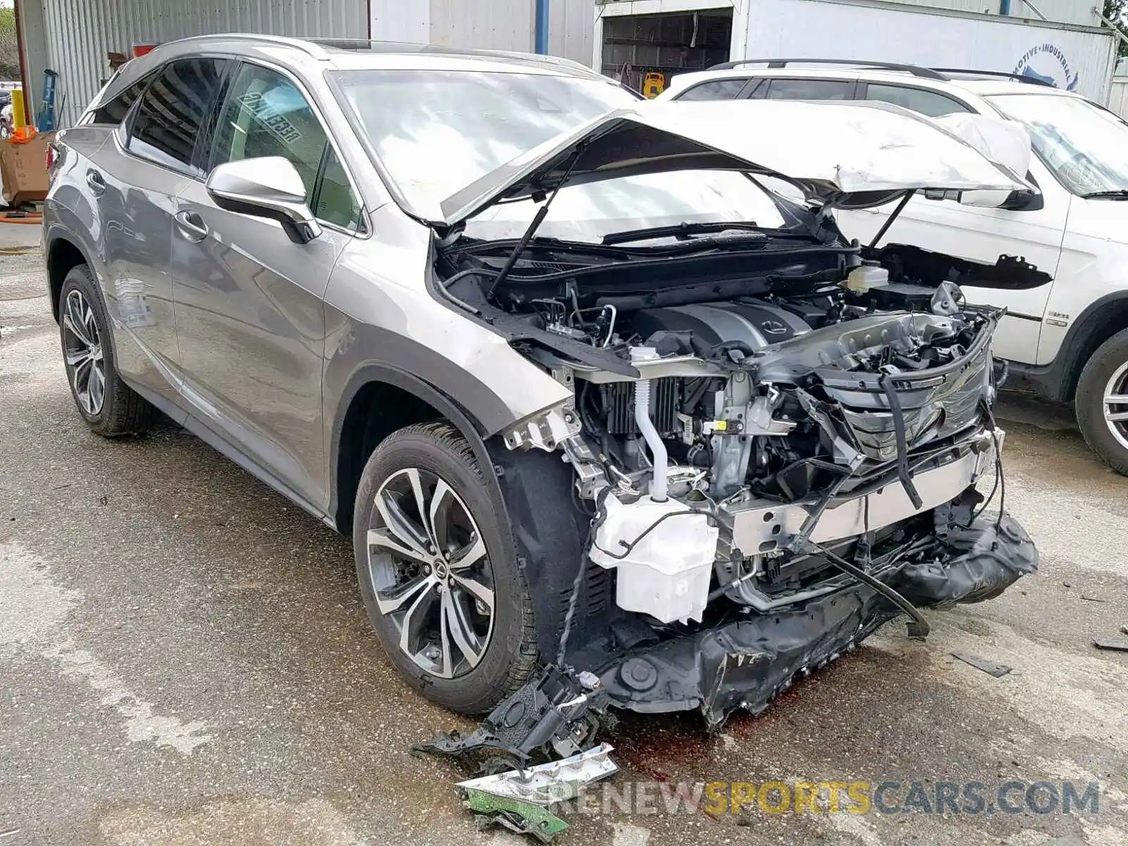 1 Photograph of a damaged car 2T2ZZMCA6KC146366 LEXUS RX 350 BAS 2019